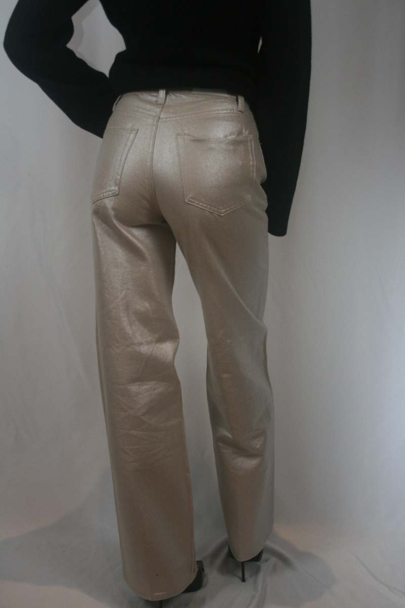 Pistola Tate High Rise Bowed Wide Leg Pant