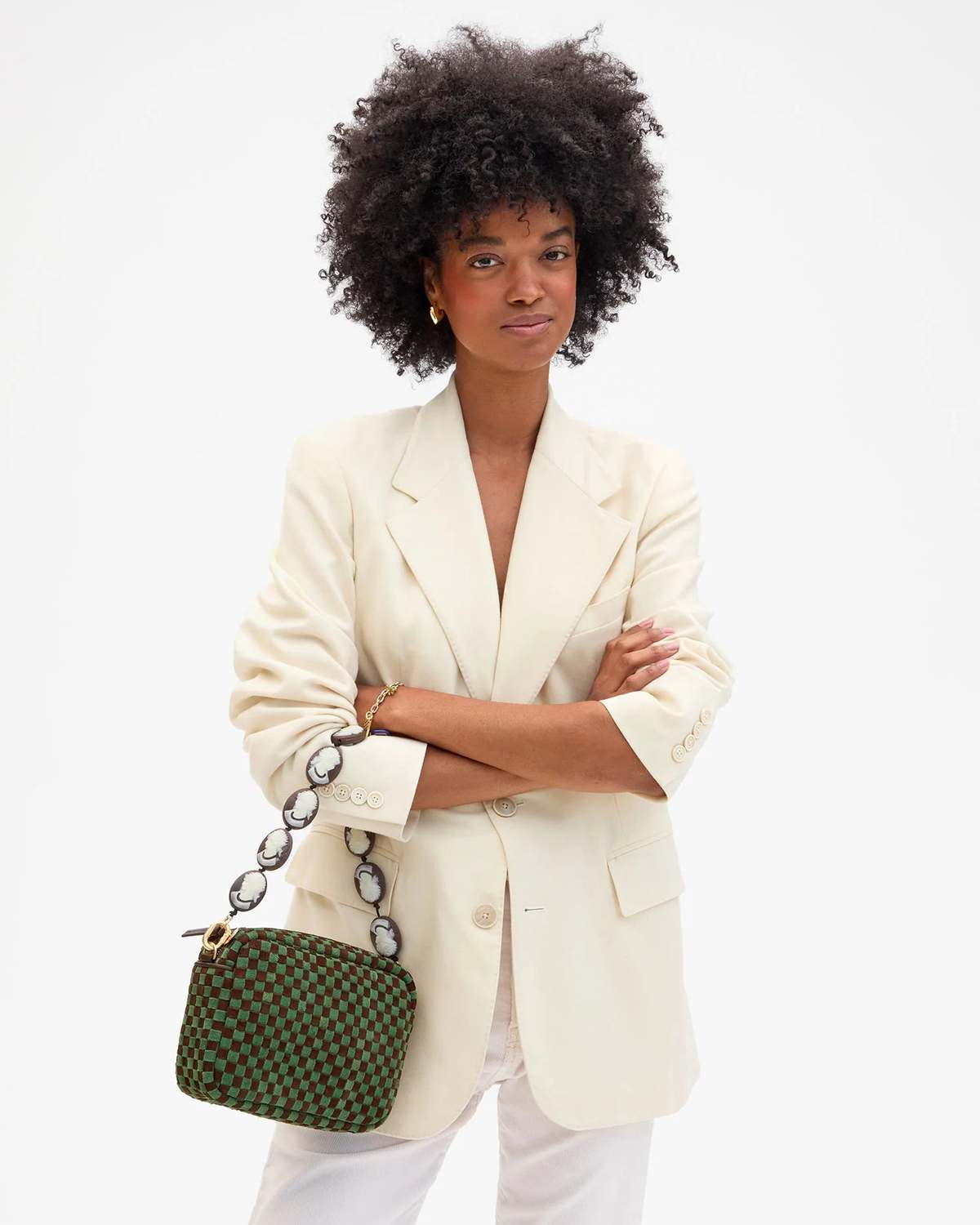 Clare V. Shortie Strap Cameo Strap - Image 2 of 2