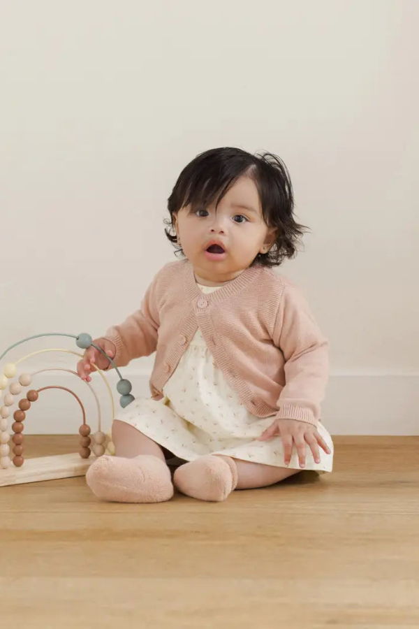 KIDS Rylee + Cru Knit Cardigan Sweater