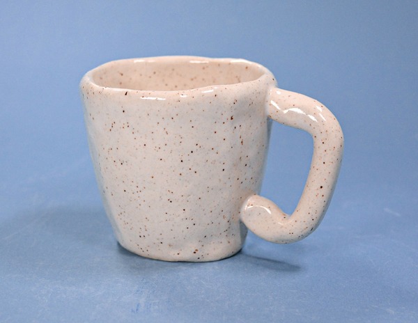 Juice Ceramics Handmade Pottery and Jewelry Diet Coke Speckled Stoneware Coffee Mug 78 oz