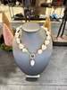 The Loved One Baroque Pearl Silver Mariner's Clasp Necklace - Thumbnail 1