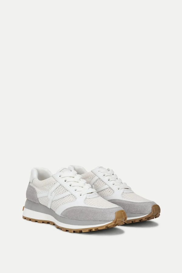Veronica Beard Valentina Suede Sneaker - Lunar/Lily