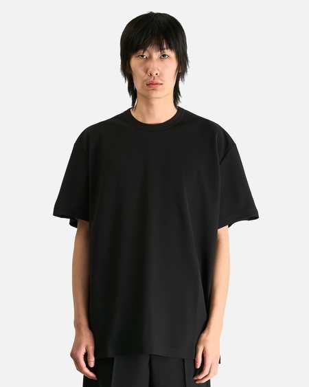 Comme des Garçons Homme Deux Cotton T-Shirt - Black | Garmentory