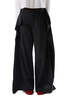 MM6 Maison Margiela Panelled Trousers - Black - Thumbnail 2