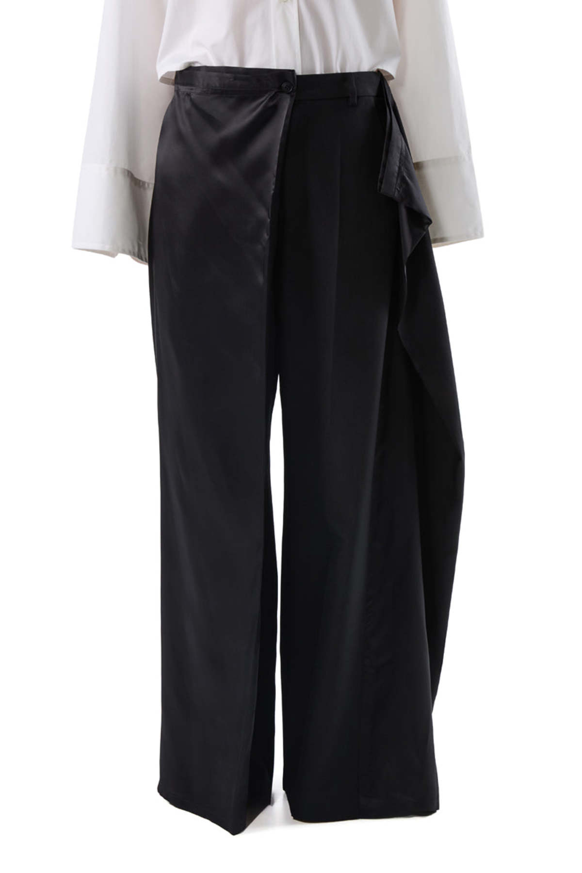 MM6 Maison Margiela Panelled Trousers - Black - Image 5 of 8