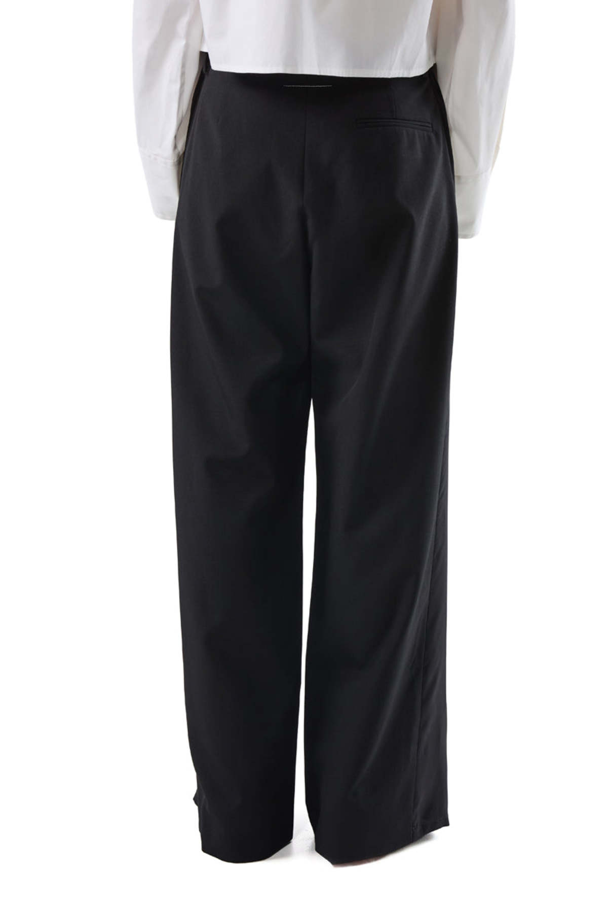 MM6 Maison Margiela Panelled Trousers - Black - Image 8 of 8