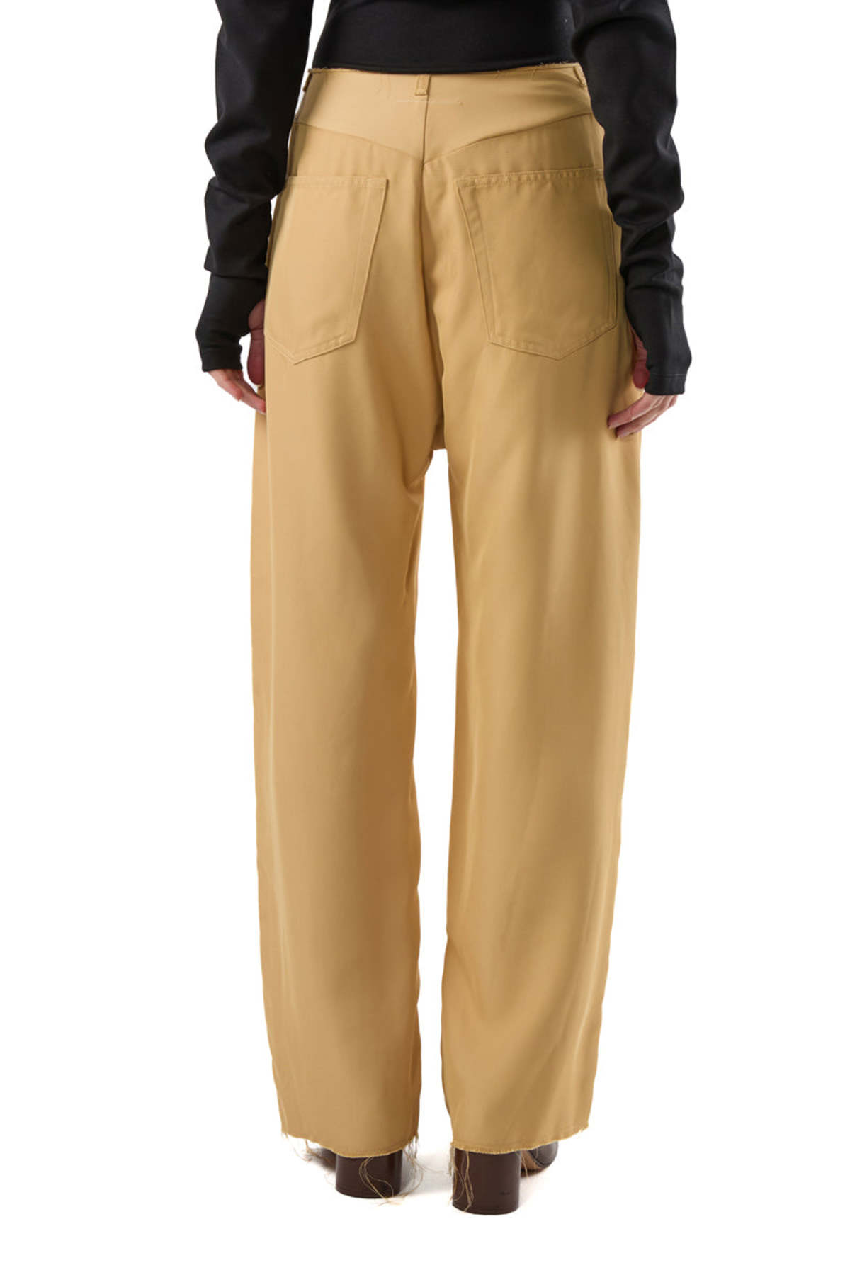 MM6 Maison Margiela Twill Classic Five Pockets Trousers - Image 4 of 4
