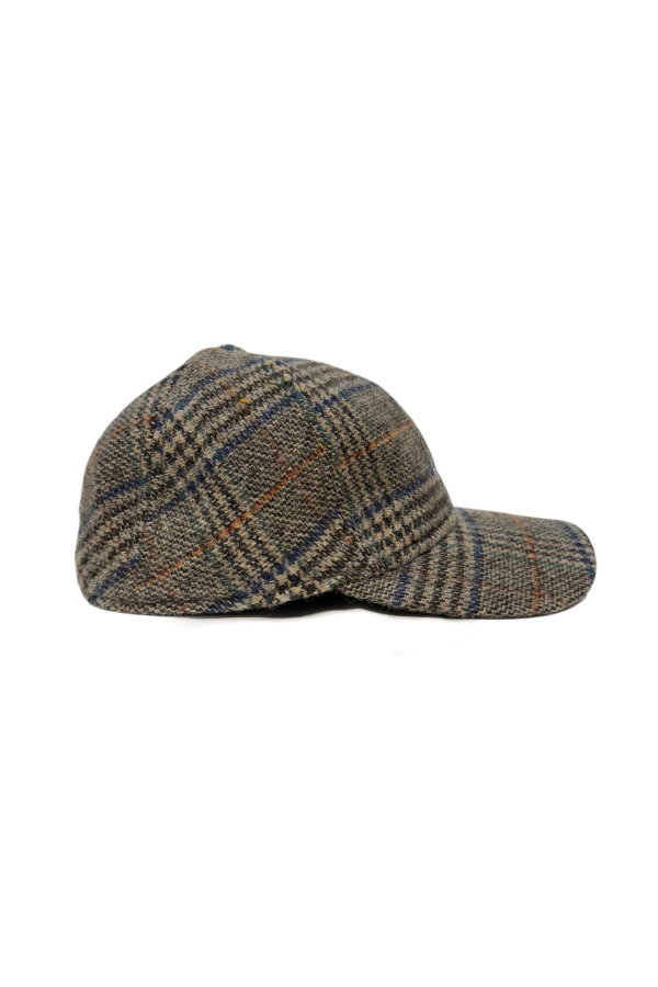Fresh Six-Panel Oat Tweed Cap