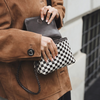 Bembien Mini Madeleine Bag - Brown x Cream Check - Thumbnail 1