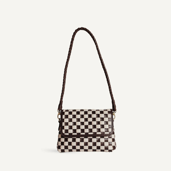 Bembien Mini Madeleine Bag - Brown x Cream Check