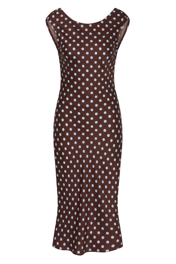 Posse Leo Dress - Chocolate