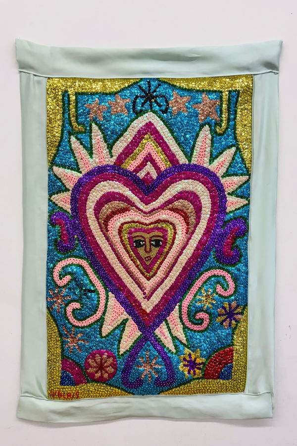 Georges Valris Haitian Drapeau - Erzulie Freda Artwork