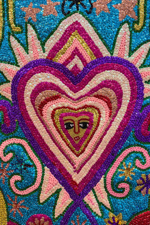 Georges Valris Haitian Drapeau - Erzulie Freda Artwork