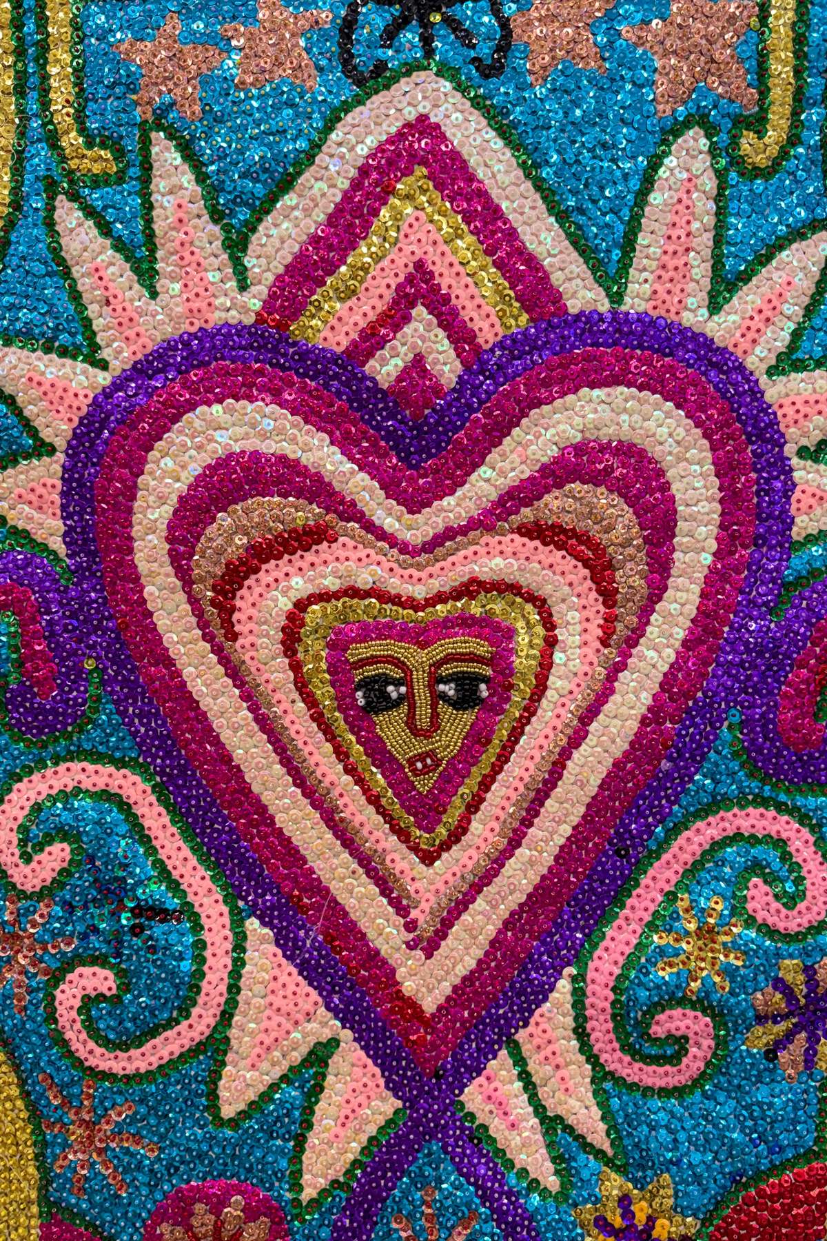 Georges Valris Haitian Drapeau - Erzulie Freda Artwork - Image 2 of 3