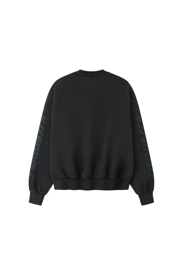 Fear of God Los Angeles Heavy Fleece Cropped Sweatshirt - Vintage Black