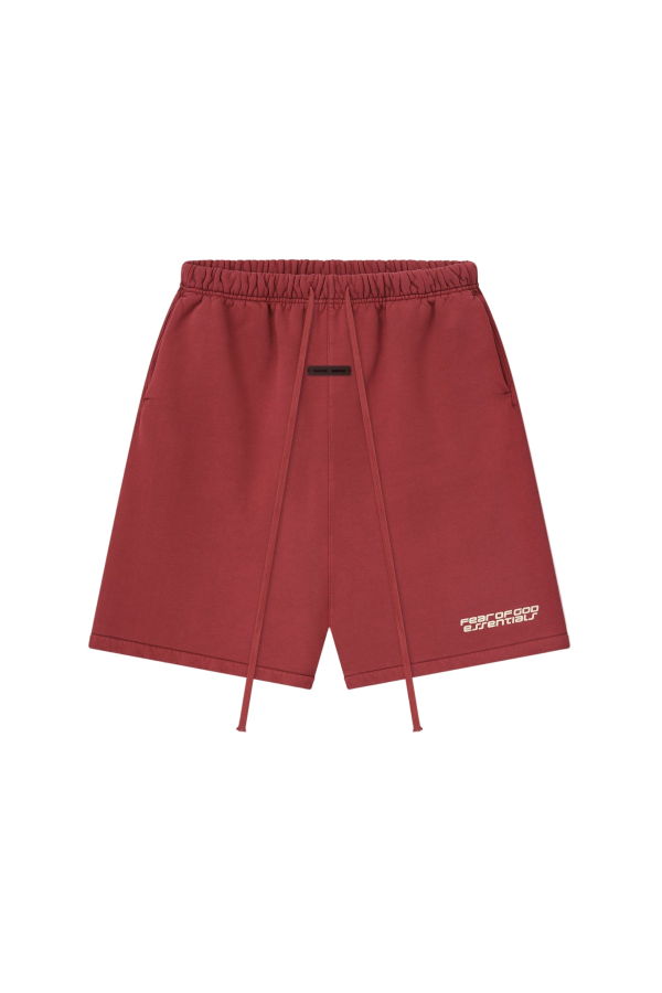 Fear of God Essentials Relaxed Sweatshorts Shorts - Crimson