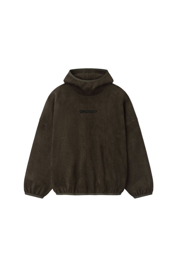 Fear of God Suede Fleece Modern Hoodie - Brown