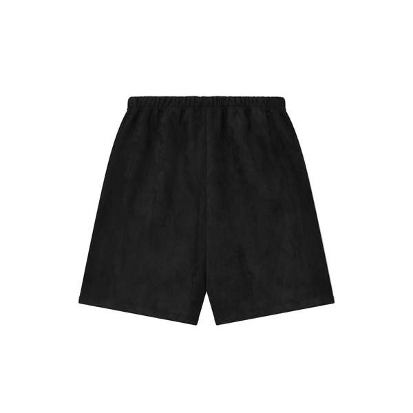 Fear of God Suede Fleece Relaxed Shorts - Vintage Black