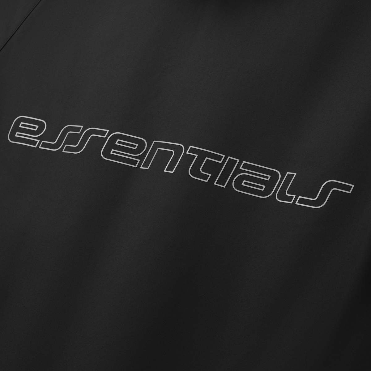 Fear of God Tech Nylon Hooded Parka Jacket - Vintage Black - Image 3 of 3