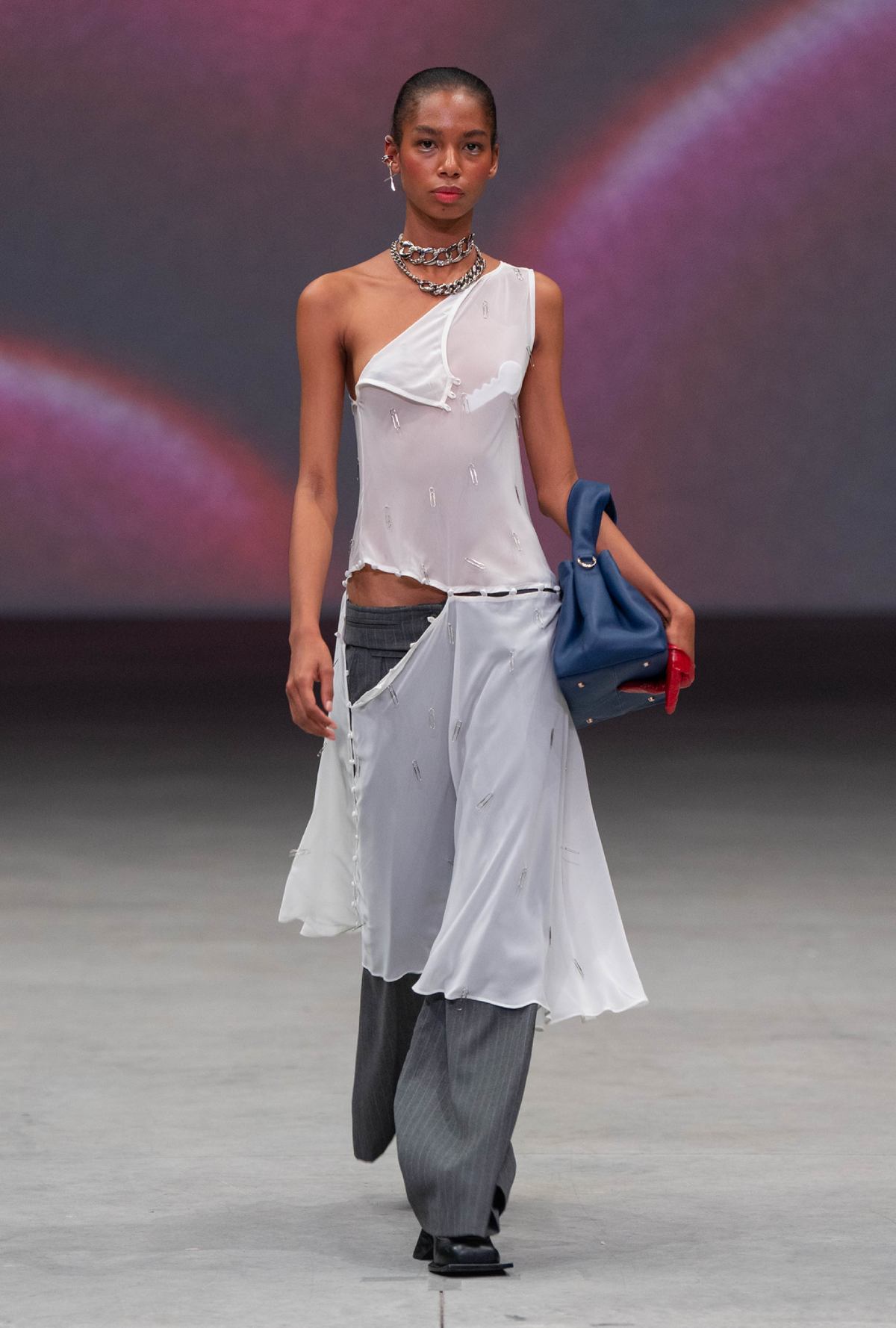 ALEJANDRA DE COSS Clips Utilitario Dress - Image 1 of 3