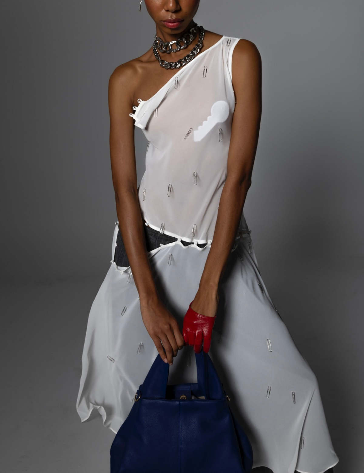 ALEJANDRA DE COSS Clips Utilitario Dress - Image 2 of 3