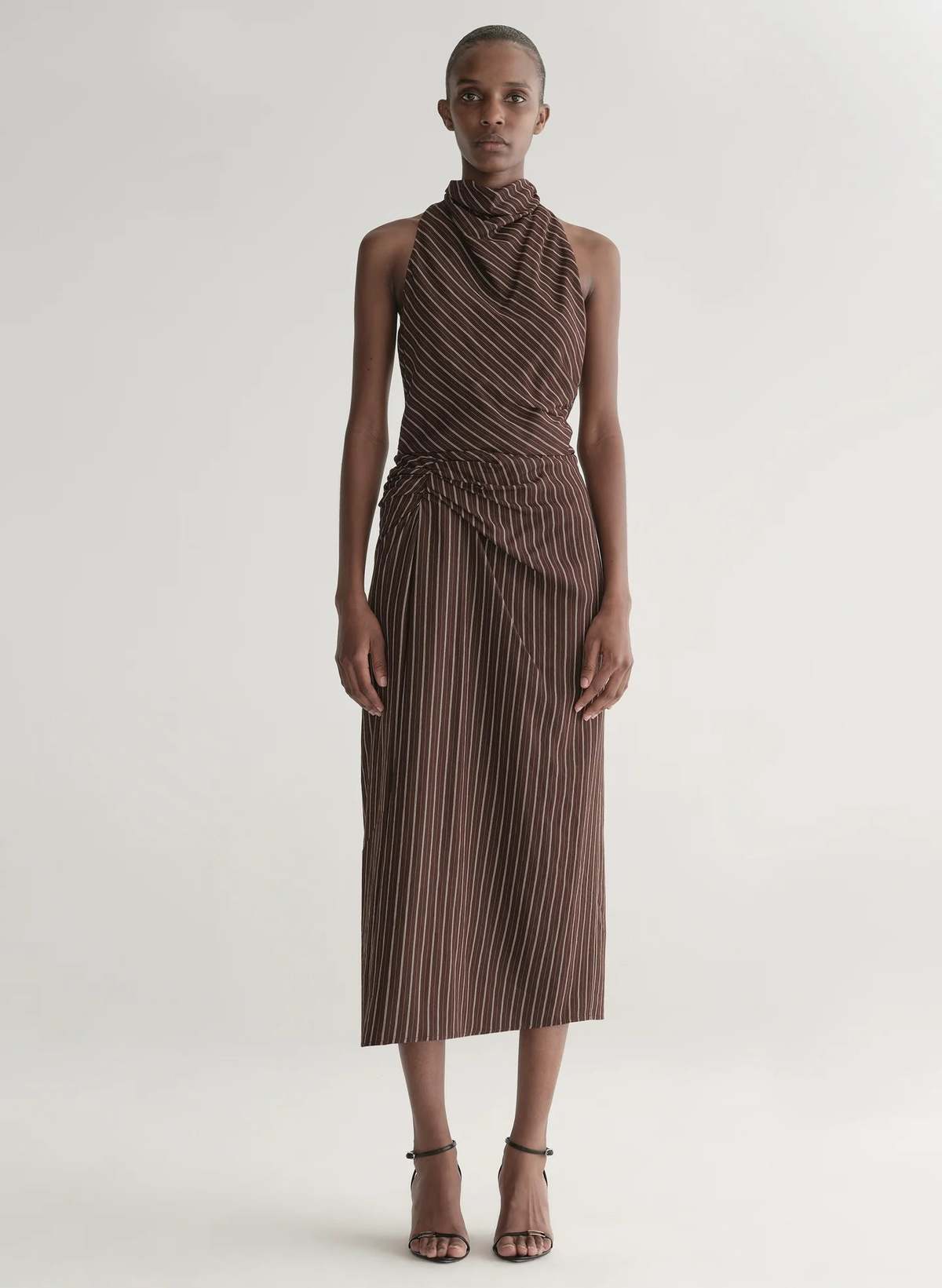 A.L.C. Jean Skirt - Ganache Stripe - Image 1 of 4