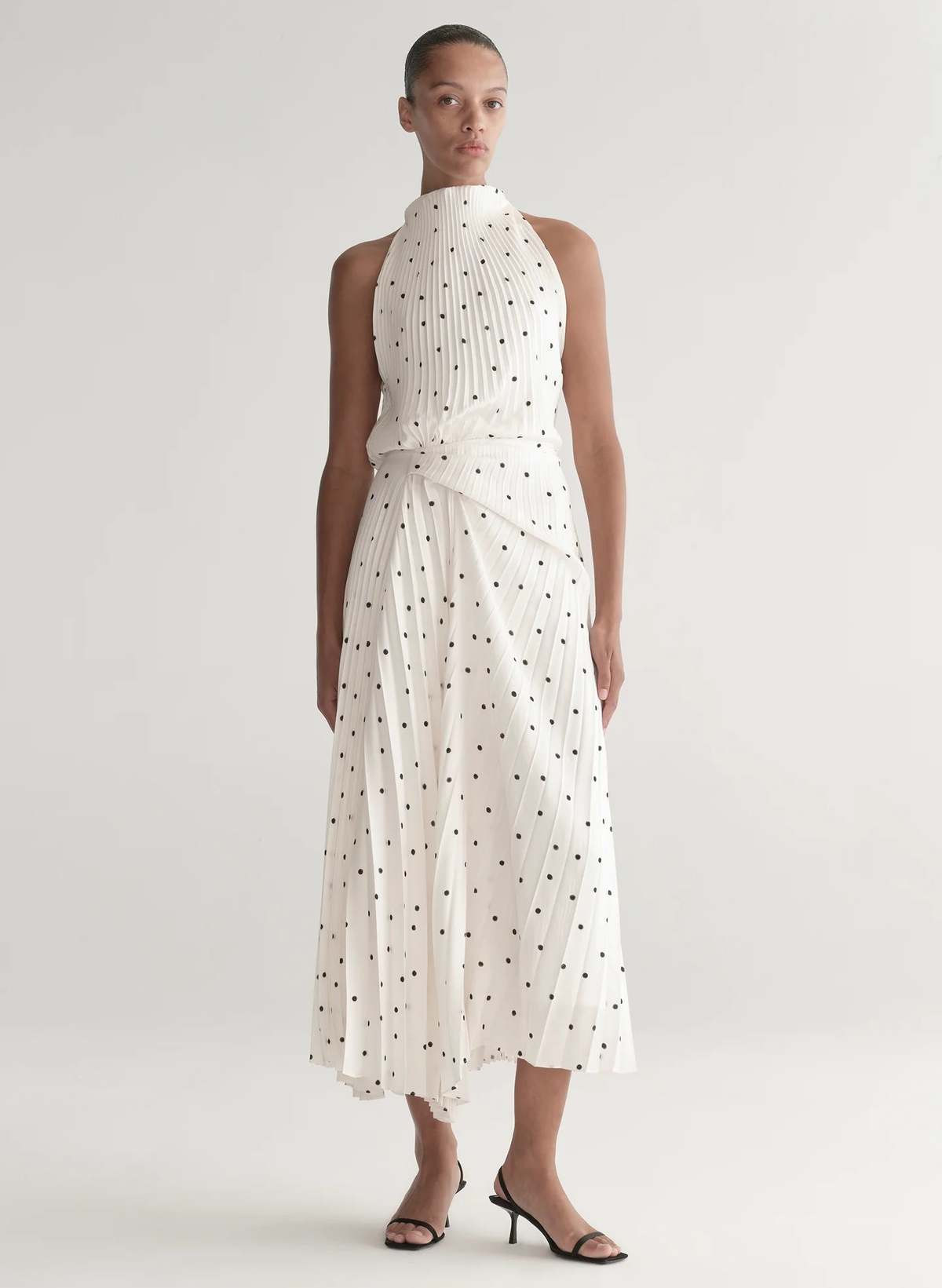 A.L.C. Simona Dress - Cream/Black - Image 1 of 3