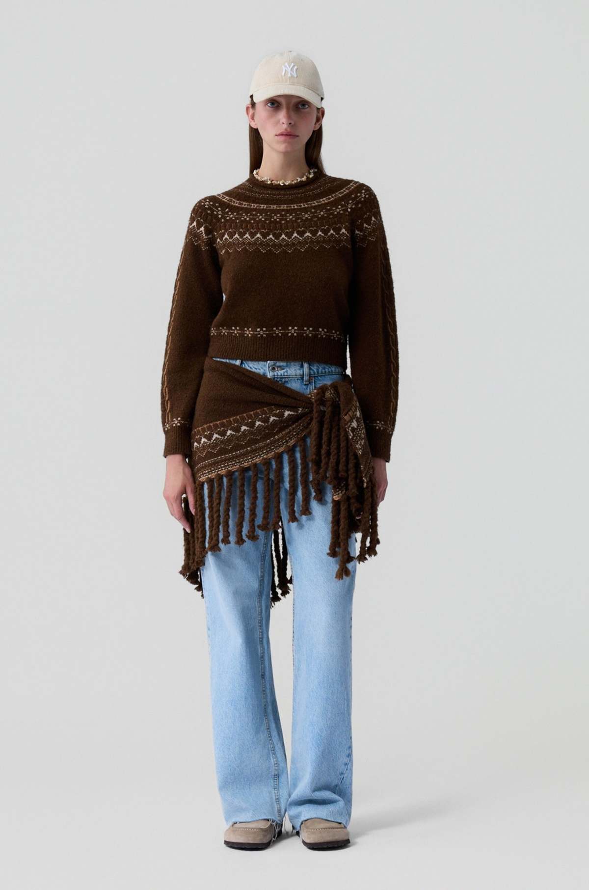 Guest in Residence Cloud Chalet Crew Sweater - Image 1 of 4