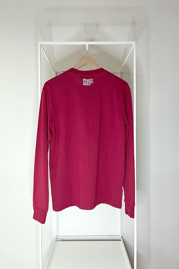 Deus Ex Machina Cycle Works LS Tee - Red