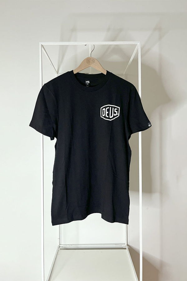 Deus Ex Machina Milano Address Tee - Black