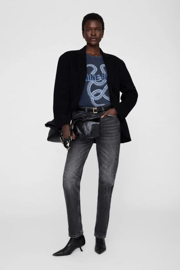 Anine Bing Lili Tee Snake Tee