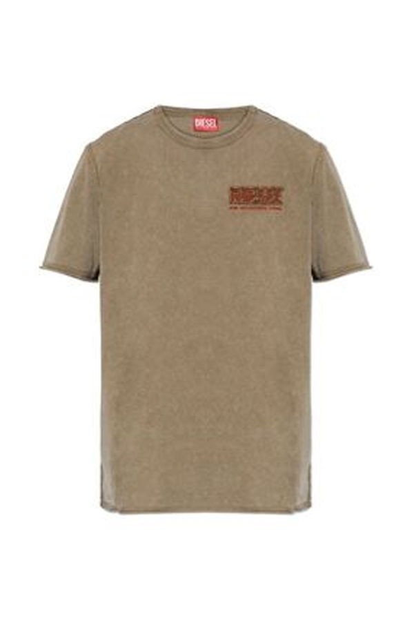 DIESEL Short-Sleeve Tee - Off White