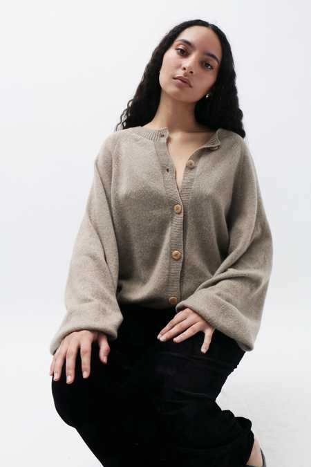 Baserange Tav Cardigan - Black | Garmentory