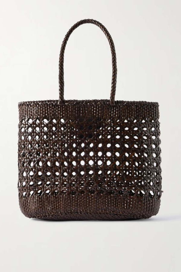 Dragon Diffusion Rattan Woven Tote