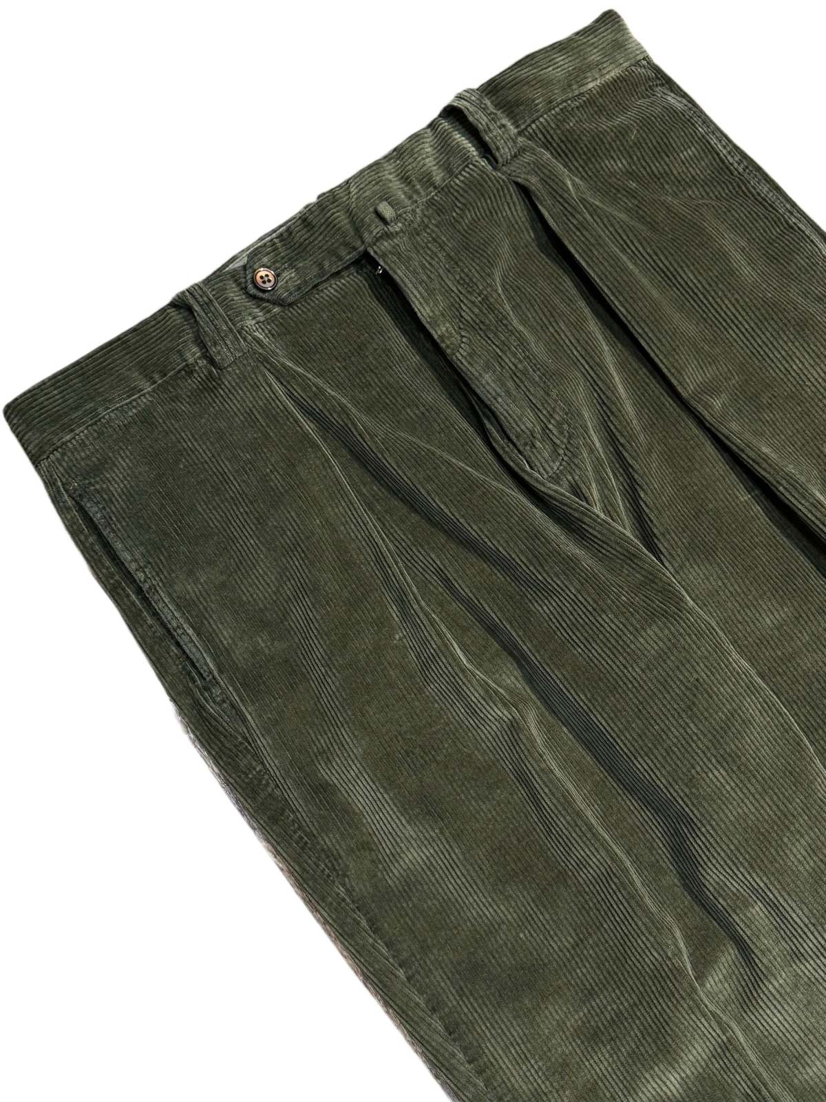 Fresh Camogli Corduroy Pleated Chino Trousers - Image 2 of 3