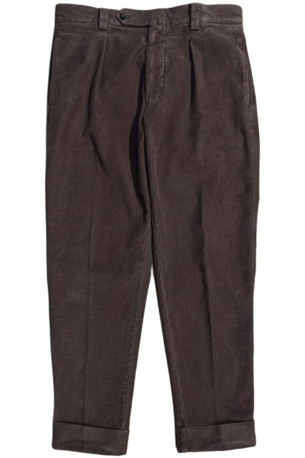 Fresh Camogli Moleskin Pleated Chino Pants