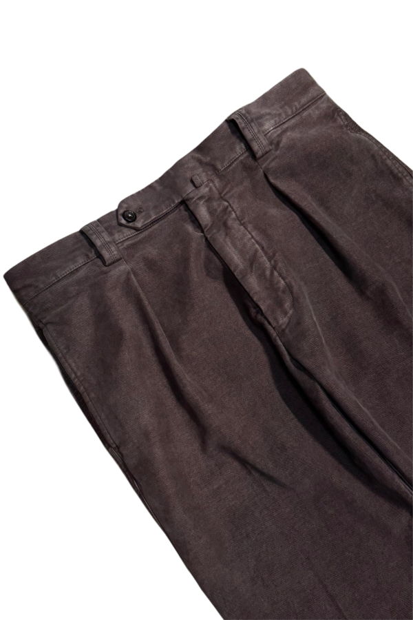 Fresh Camogli Moleskin Pleated Chino Pants