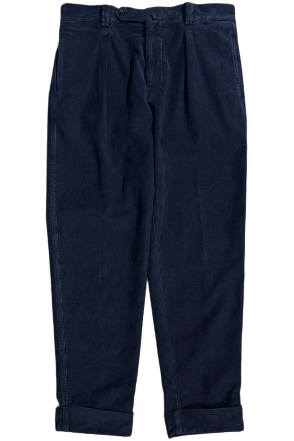 Fresh Camogli Moleskin Pleated Chino Pants