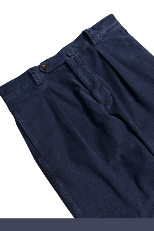 Fresh Camogli Moleskin Pleated Chino Pants