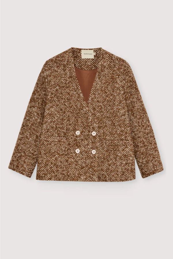 The New Society Daniela Blazer - Camel Touch