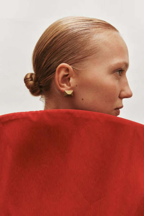 Heaven Mayhem Baby Celeste Earrings - Gold