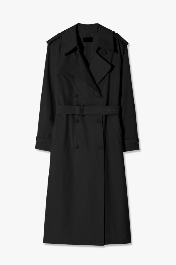 Nili Lotan Tanner Trench Coat - Black