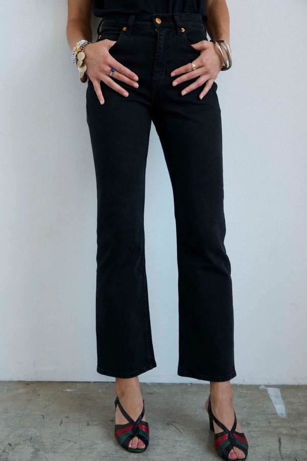 Jamie Haller Kenickie Jeans - Washed Black