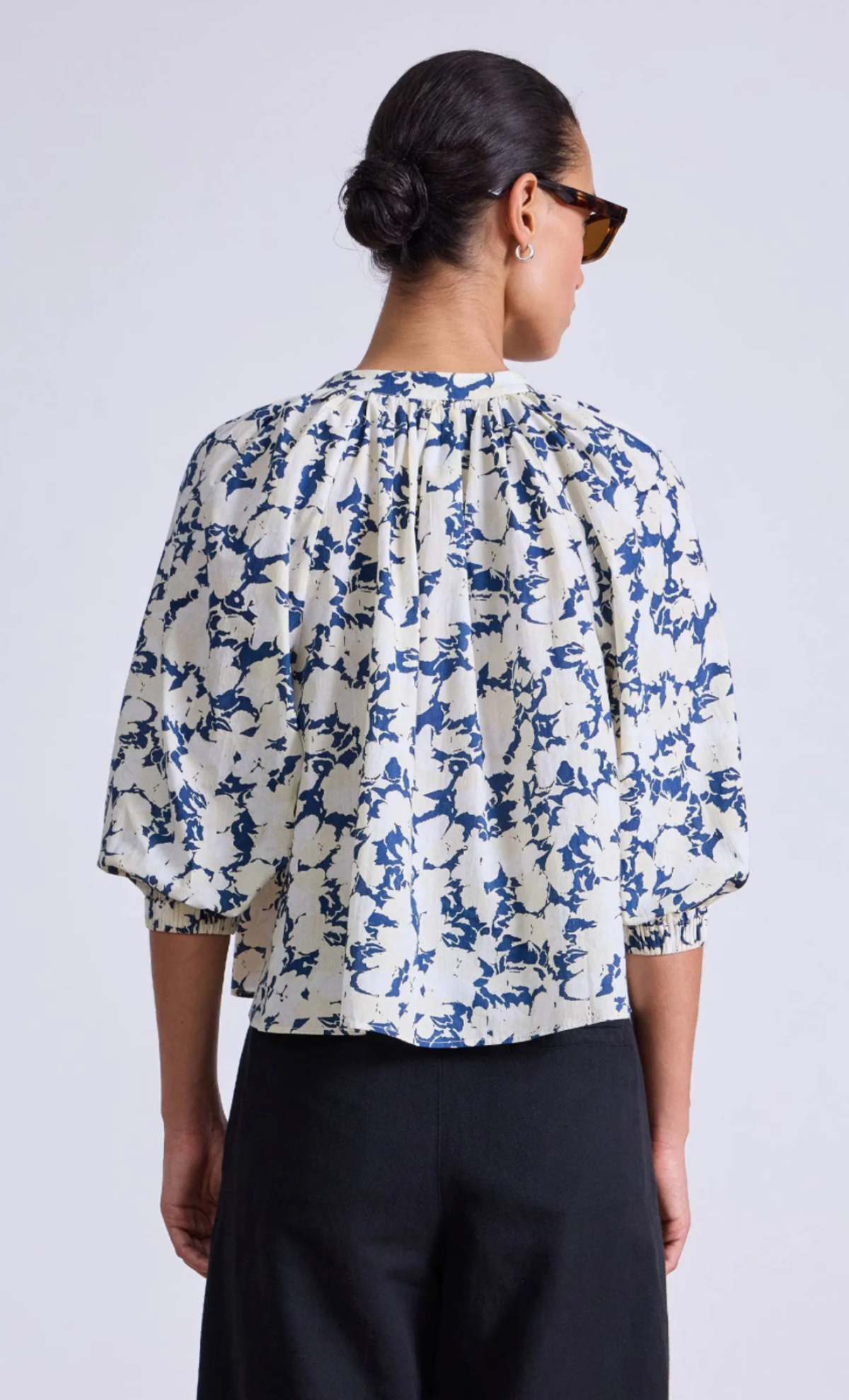 Apiece Apart Messina Top - Alina Floral Cream - Image 3 of 3