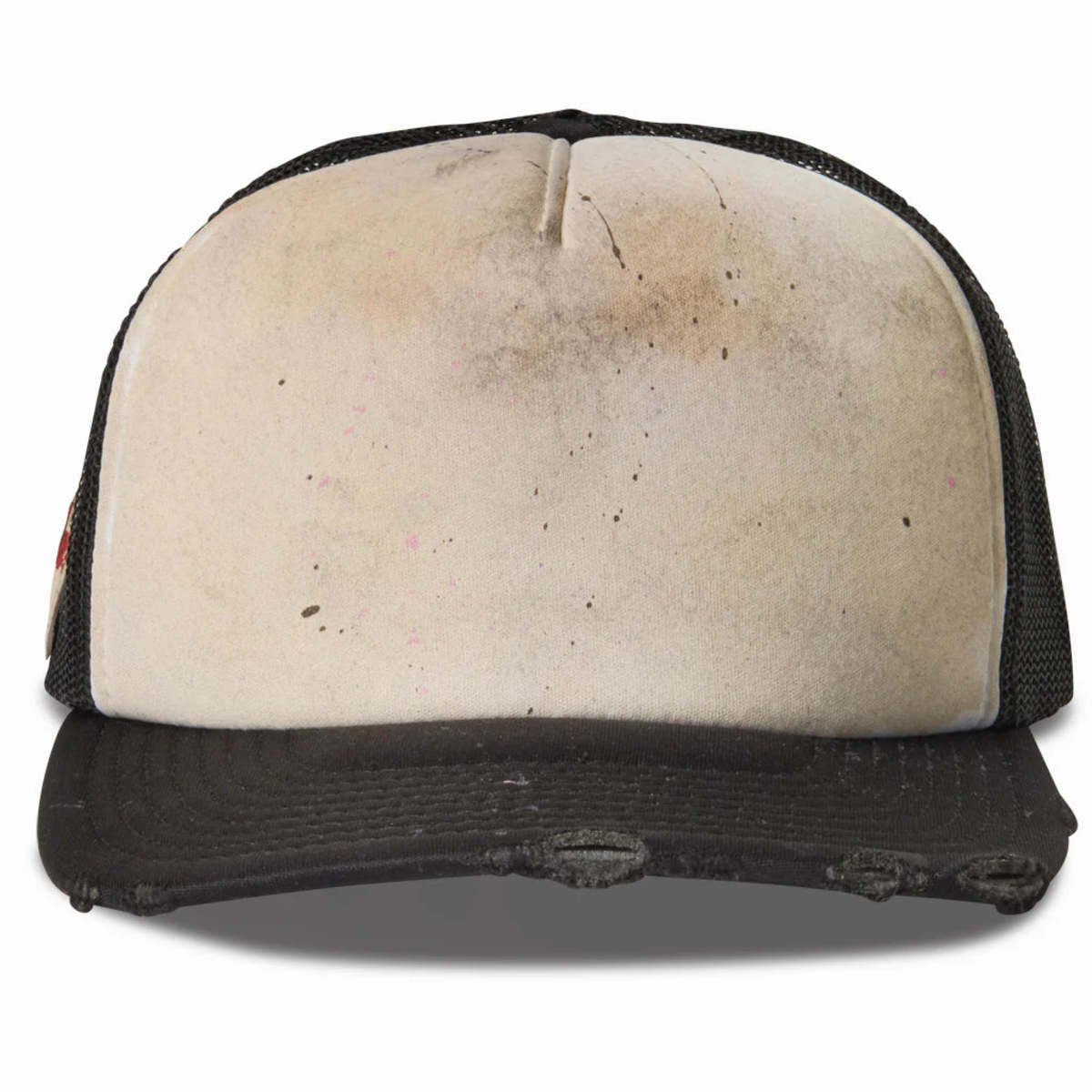 SCHAEFFER'S GARMENT HOTEL Dirty Cream Oil Stained Hat - Dirty Cream - Image 1 of 3