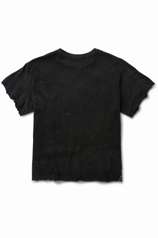 SCHAEFFER'S GARMENT HOTEL Distressed Cycle Varsity Tee