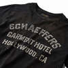 SCHAEFFER'S GARMENT HOTEL Distressed Cycle Varsity Tee - Thumbnail 3
