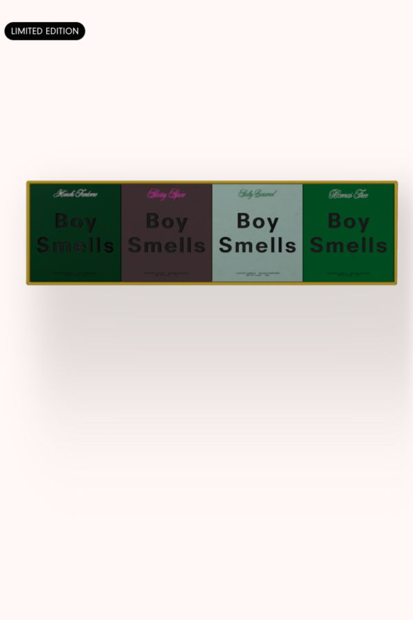 Boy Smells Holiday Votive Collection 4 Pack Candle Set