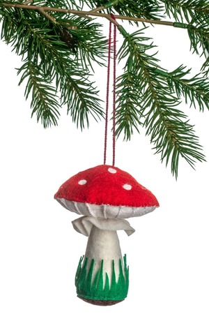 Mushroom Ornament - Thumbnail 3