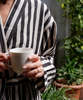 Eastern Woven Turkish Zebra Bath Robe - Thumbnail 3